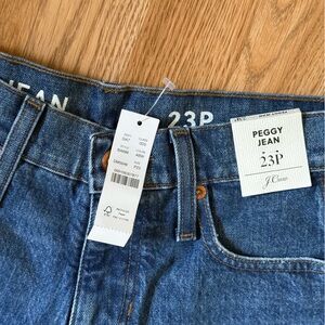 J. Crew Peggy Jeans in Classic Blue